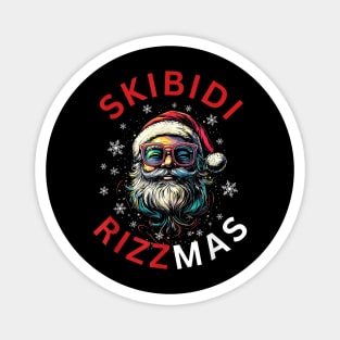Skibidi Rizzmas Long Sleeve Magnet